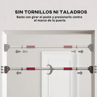 Barra para hacer Dominadas   95 cm a 123 cm