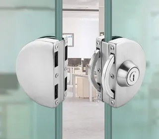 Cerradura para puerta de cristal