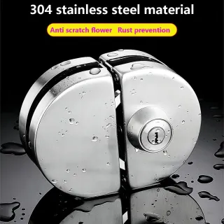 Cerradura para puerta de cristal