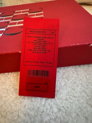 Zapatillas Carolina Herrera T.38