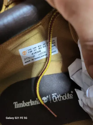 Timberland Beige/Brown Taglia 38.5