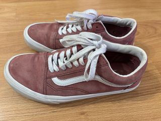 Zapatillas Vans Talla 40 Granate claro/Blanco