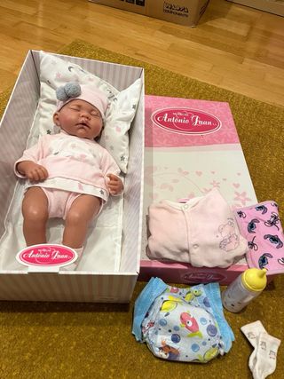 Muñeca Antonio Juan Bebé Dormido