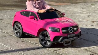 Coche Eléctrico Mercedes Niña Rosa