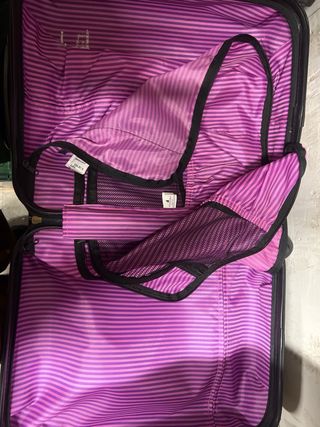 Maleta de viaje Santoro niña morada