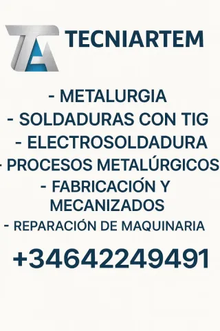 Soldador y mecánico industrial