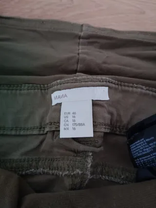 Shorts premamá Kiabi verde