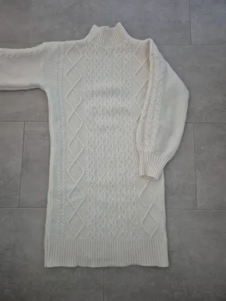 Vestido Guess Punto Blanco Talla M