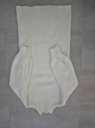 Vestido Guess Punto Blanco Talla M