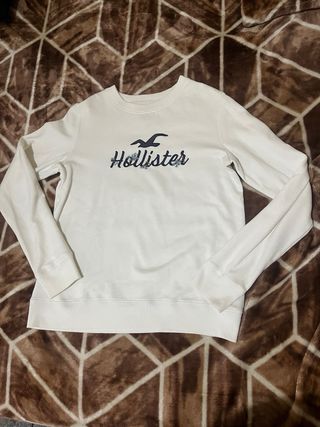 Sudadera Hollister Blanca