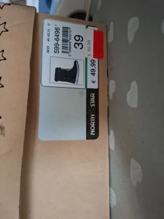 Stivaletti da neve North Star neri donna