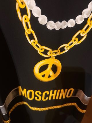 Moschino Couture Abito Nero Mai Indossato xs