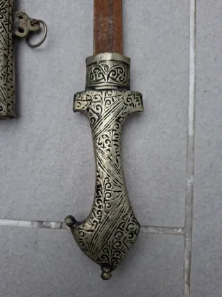 Espada turca decorativa