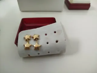Pendientes Oro 18k Estrellas