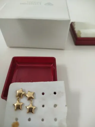 Pendientes Oro 18k Estrellas