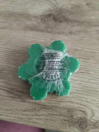 Sapone solido a forma di fiocco di neve
