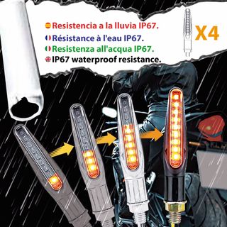 Intermitentes LED para moto X4 Homologados