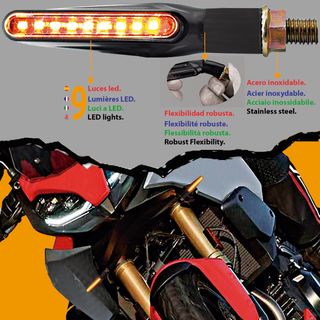 Intermitentes LED para moto X4 Homologados