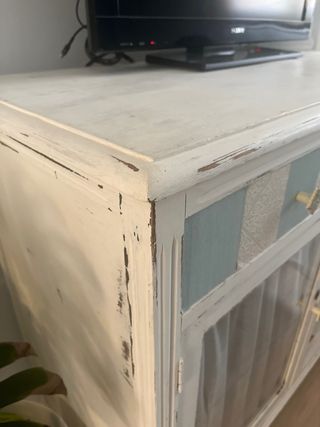 Cómoda de madera restaurada