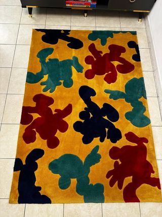 Tappeto Vintage Disney Personaggi Multicolore