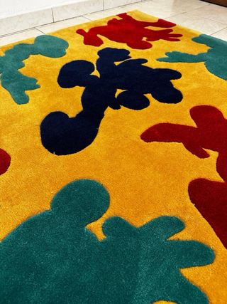 Tappeto Vintage Disney Personaggi Multicolore