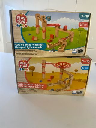 Playtive Junior Pista de Bolas Cascade y Caldera