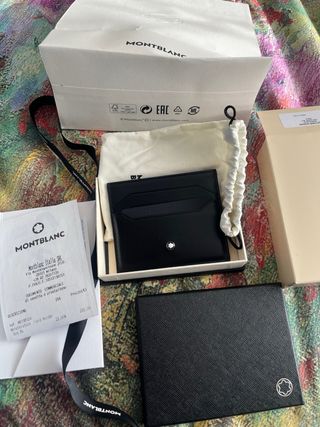 Montblanc Porta carte Meisterstück Nero Nuovo