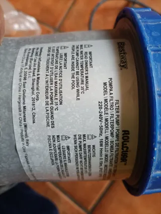 Depuradora Piscina con Filtro