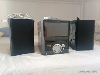 Radio DVD-CD y USB Supra Negra
