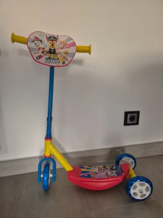 Patinete Patrulla Canina 3 Ruedas Nuevo