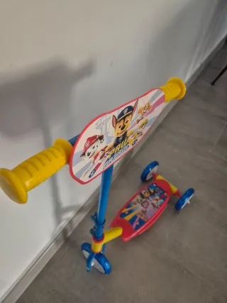 Patinete Patrulla Canina 3 Ruedas Nuevo