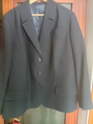 Chaqueta Andrés Andreu azul marino de mujer