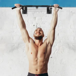 Barras Dominadas Pared Negro 150kg