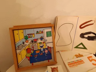 Lote juegos matemáticos educativos cuatro años