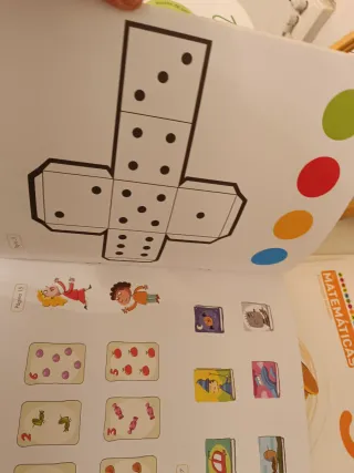 Lote juegos matemáticos educativos cuatro años