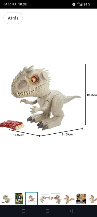Indominus Rex Jurassic World Campamento Cretácico