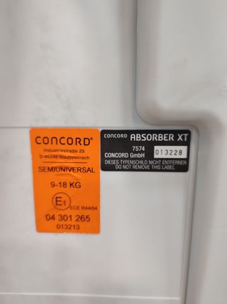 Silla Coche Isofix Concord