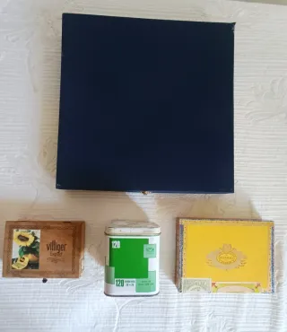 Lote 4 cajitas antiguas