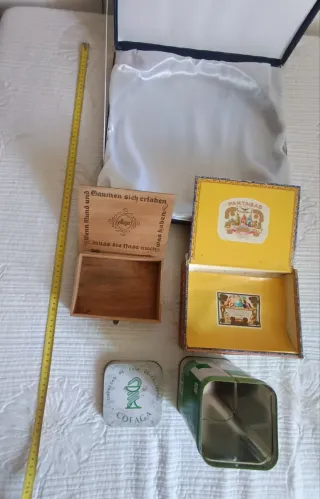 Lote 4 cajitas antiguas