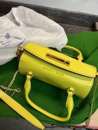 Borsa Prada Sybille Giallo