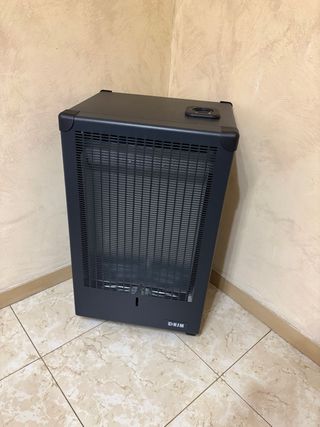 Estufa de butano HJM Negra