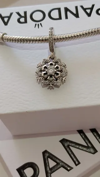 Charm Pandora Copo de nieve.