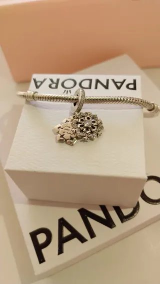 Charm Pandora Copo de nieve.