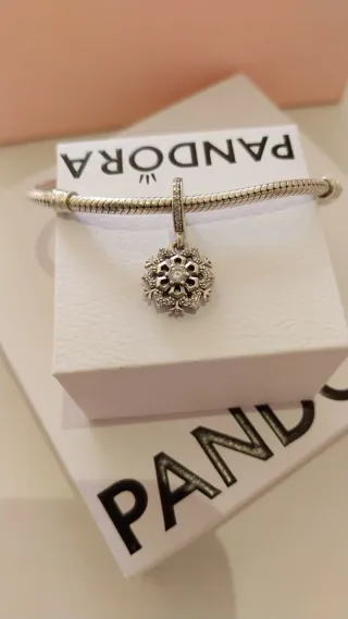 Charm Pandora Copo de nieve.