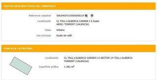 Terreno en venta en El Vedat - Santa Apolonia en Torrent