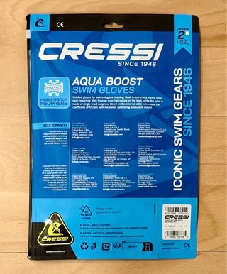Guantes Natación Cressi Aqua Boost Talla S