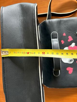 Mala de ombro Snoopy Coração Peanuts