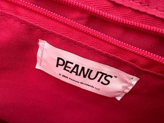 Mala de ombro Snoopy Coração Peanuts