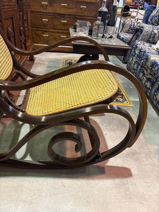 Mecedora vintage in stile retrò