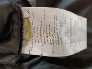 Chaqueta Moto Negra Talla XL